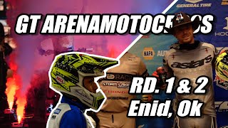 Round 1 of GT Arenacross did not go well [upl. by Adyl228]