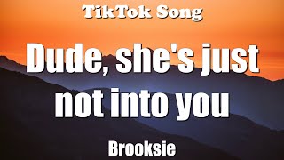 Brooksie  Not Into You Lyrics  TikTok Song [upl. by Eelame455]