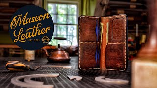 Making the ULTIMATE Leather Wallet The Bachman [upl. by Karyn]