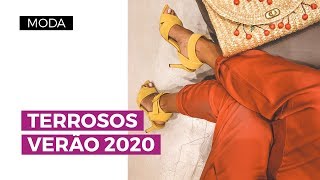 Como usar tons terrosos no verão 2020  Camila Gaio [upl. by Otsedom]