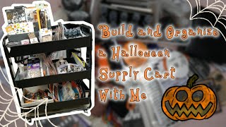 Build and Organize a Halloween Supply Cart With Me [upl. by Mart75]