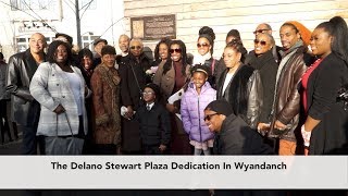 Dedication of the Delano Stewart Plaza in Wyandanch [upl. by Willow]