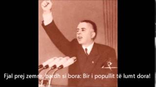 Enver Hoxha  Ne ditelindjen e Enverit [upl. by Esahc235]