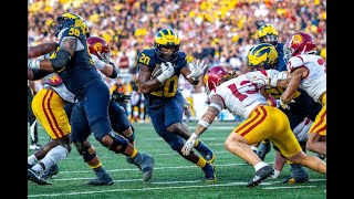 Kalel Mullings drives Michigan to victory with late heroics [upl. by Droflim]