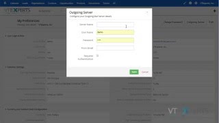 VTiger Outgoing Email Server Individual  Extension [upl. by Glynas]