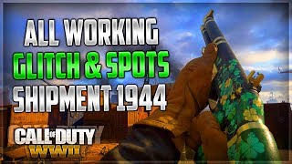 COD WW2  Top 4 EASY Glitches On quotShipment 1944 quot  WWII Multiplayer Glitches [upl. by Nnaecarg365]