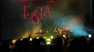 231101 Purple Kiss Light Switch Swan amp Dosie amp Goeun Cover The Festa Tour in NYC Fancam [upl. by Yoccm]