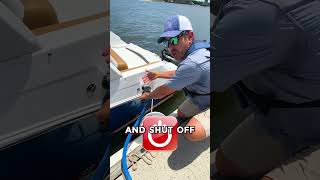 Quick Simple Tips for Fueling Up at the Gas Dock Bridge Marina Boating Tips boat shorts [upl. by Ahtibbat24]