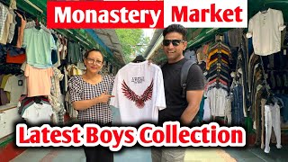 Monastery Market Delhi  Latest Boys CollectionTibetan Market Delhi  Stylish jeans shirt tshirt [upl. by Ardnaiek]