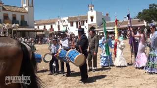 Romería del Rocío 2014 Sábado de Presentación en la AldeaLeer descripción [upl. by Iznik]