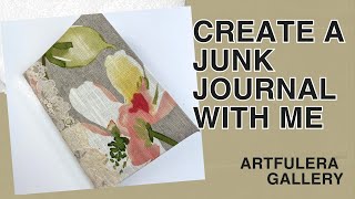 Junk Journal Process  Regency Era  Part 1  ArtfulEra Gallery junkjournaling [upl. by Bela]