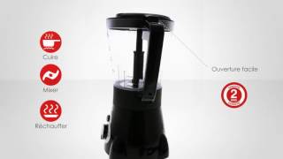 Blender Chauffant Electrique  Techwood ® [upl. by Retsevlis]