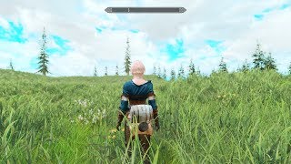 Skyrim  草MOD Skyrim Reforestation Project [upl. by Brian]