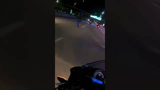 Wheelies down the highway🔥 wheelie dirtbike stunt motovlog [upl. by Anawd]