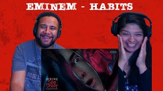 EM IS A BEAST Eminem  Habits REACTION [upl. by Litton867]