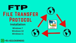 FTP Server Other Network Access  How to Access FTP Server Different Network windows 71011 [upl. by Rekyr]