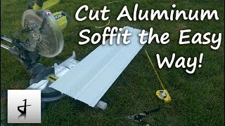 Save Time Installing Soffit and Fascia Cut it the Easy Way [upl. by Hofstetter]