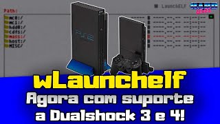 wLaunchelf 443xisr  Versão alternativa com suporte a Dualshock 3 e 4 controles de PS3 e PS4 [upl. by Cherilynn]