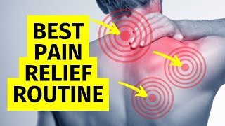 Best Exercises to Relieve Neck Shoulder and Upper Back Pain  Routine [upl. by Boeschen]