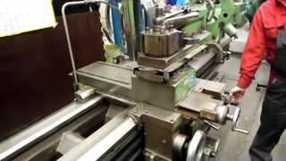 Voest Alpine Weipert Center lathe [upl. by Gladstone]