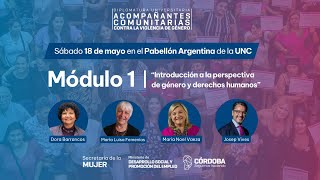 MÓDULO 1  6TA DIPLOMATURA EN ACOMPAÑANTES COMUNITARIAS CONTRA LA VIOLENCIA DE GÉNERO [upl. by Survance]