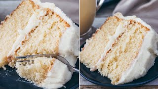 Spiced Eggnog Cake with Eggnog Buttercream [upl. by Corwin190]