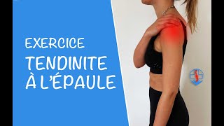 Exercice pour tendinite de lépaule conseillé par lostéopathe [upl. by Esaj]