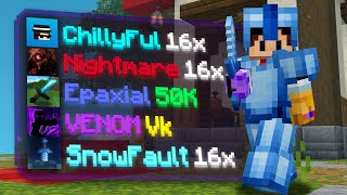 Top 10 Best Bedwars MCPE PvP Texture Packs Minecraft Bedrock 121 [upl. by Lamdin]