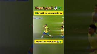 🇧🇷Brazil Vs Venezuela 🇻🇪 World Cup Qualifiers Match 2024 foryou viral video fyyy brazil [upl. by Ilat]