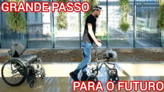 PARAPLÉGICO VOLTA A ANDAR APÓS IMPLANTE SEM FIO QUE USA IA PARA CONECTAR O CÉREBRO À MEDULA [upl. by Yleve463]