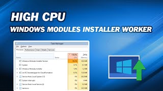 How to Fix Windows Modules Installer Worker High CPU [upl. by Yhtomit]