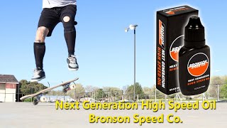 BRONSON bearings oil High Speed Oil lube test video [upl. by Domingo646]