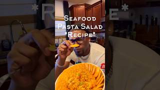 Seafood Pasta Salad Recipe theonealsway pastarecipe pastarecipes quickrecipes seafood [upl. by Nnaihs368]