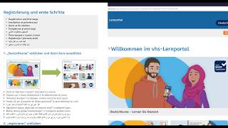 Registrierung und Erste Schritte im vhsLernportal [upl. by Gena]