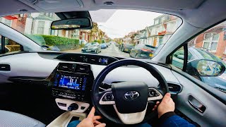 Toyota Prius POV Test Drive  Residential Roads  London [upl. by Nottus]