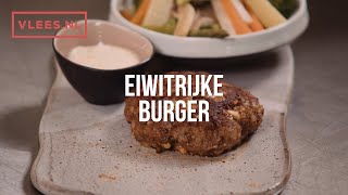 Proteïneburger  eiwitrijke hamburger [upl. by Cresa360]