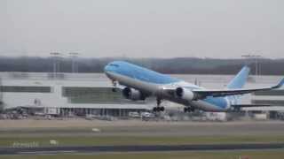 Jetairfly Boeing 76738EER Take off at Brussels Airport  OOJAP [upl. by Byron]