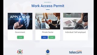 Work Access Permit  Comment s’enregistrer sur le site BeSafeMoris [upl. by Delp482]