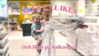 FIXAR BALKONGEN  Vlogg [upl. by Otiv623]