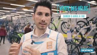 Le 6 Avril c’est le retour du Trocathlon Vélo dans votre magasin DECATHLON NIMES à Carré Sud [upl. by Malva608]