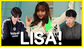 Korean react LISA forms a New Girl Group 😱😍 [upl. by Aelrac]