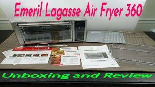 UnboxingReviewing Emeril Lagasse Air Fryer 360 [upl. by Turtle]