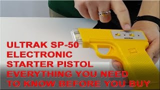 ULTRAK SP50 ELECTRONIC STARTING GUN Full HD [upl. by Zirtaeb]