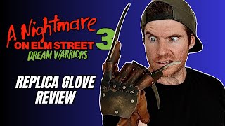 Freddy Krueger Glove Replica Review  A Nightmare On Elm Street 3 [upl. by Opalina]