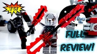 LEGO Chima Worrizs Combat Lair Review  Legends of Chima LEGO 70009 [upl. by Drofniw486]