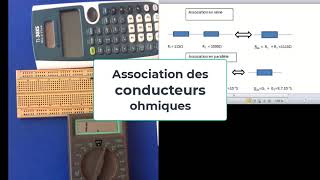 Association des conducteurs ohmiques [upl. by Calvano]