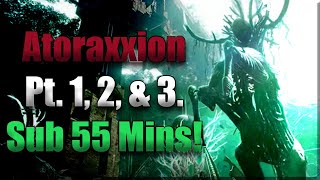 Raw Footage All Three Atoraxxion Dungeons in Sub 55 Minutes  Black Desert Online [upl. by Macdonell890]