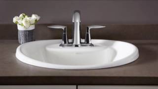 drop in bathroom sinks [upl. by Heydon855]