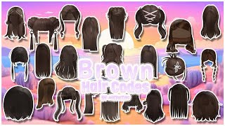 Berry Avenue Hair Codes amp Brookhaven Brown Hair P33 🤎 Bloxburg Hair newvideo roblox brown face [upl. by Jan]