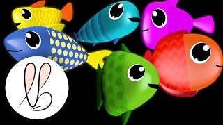 Dancin Fish  Fun music and animation  High Contrast Sensory   Lottie Bunny [upl. by Amalie584]